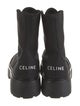 Celine Canvas Combat Boots