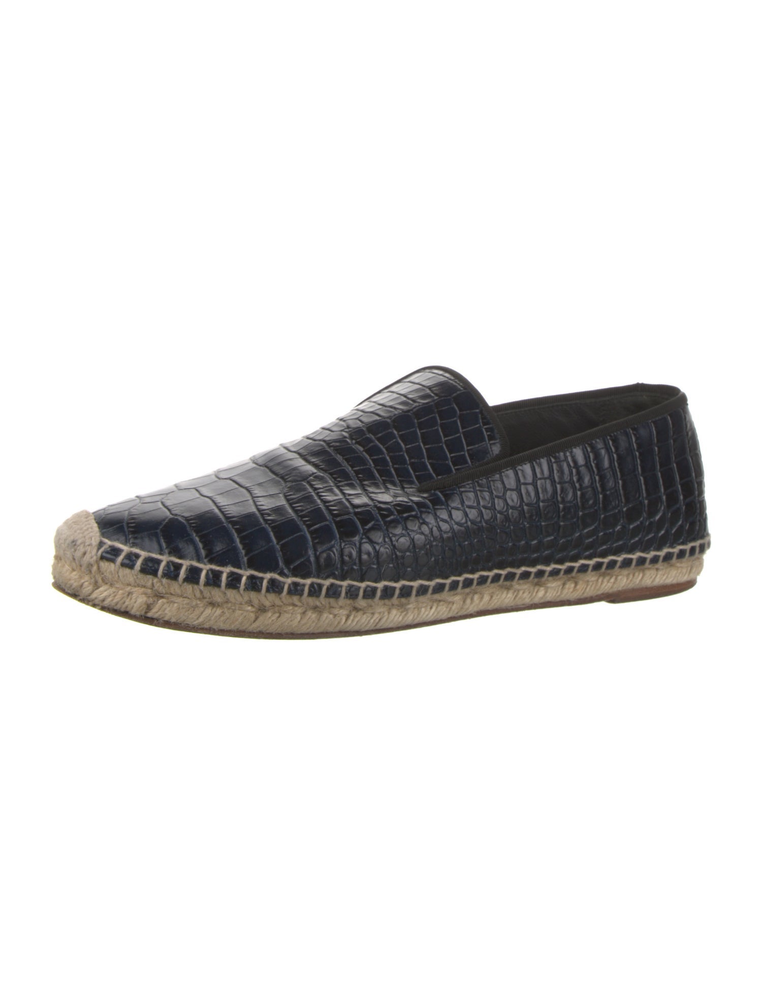 Celine Crocodile Espadrilles
