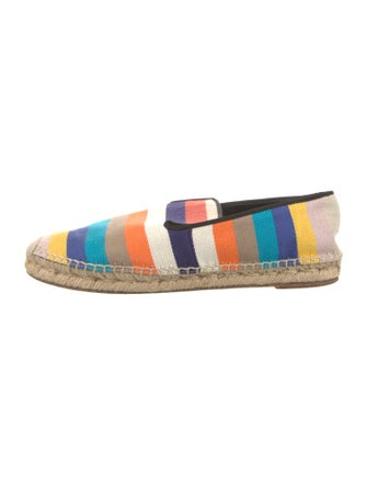 Celine Canvas Striped Espadrilles