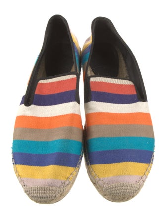 Celine Canvas Striped Espadrilles