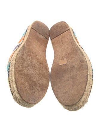 Celine Canvas Striped Espadrilles