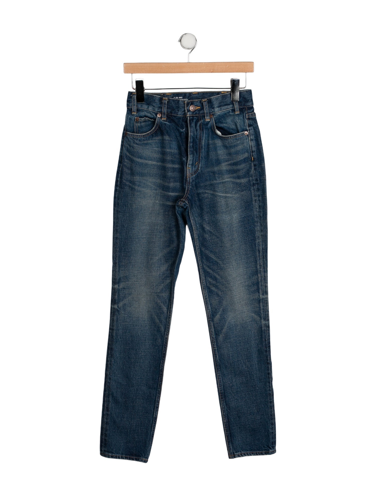 Celine High-Rise Skinny Leg Jeans