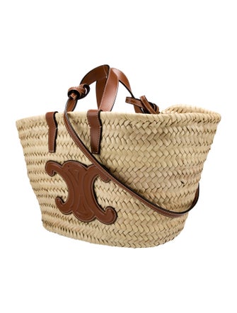 Celine Raffia Classic Panier