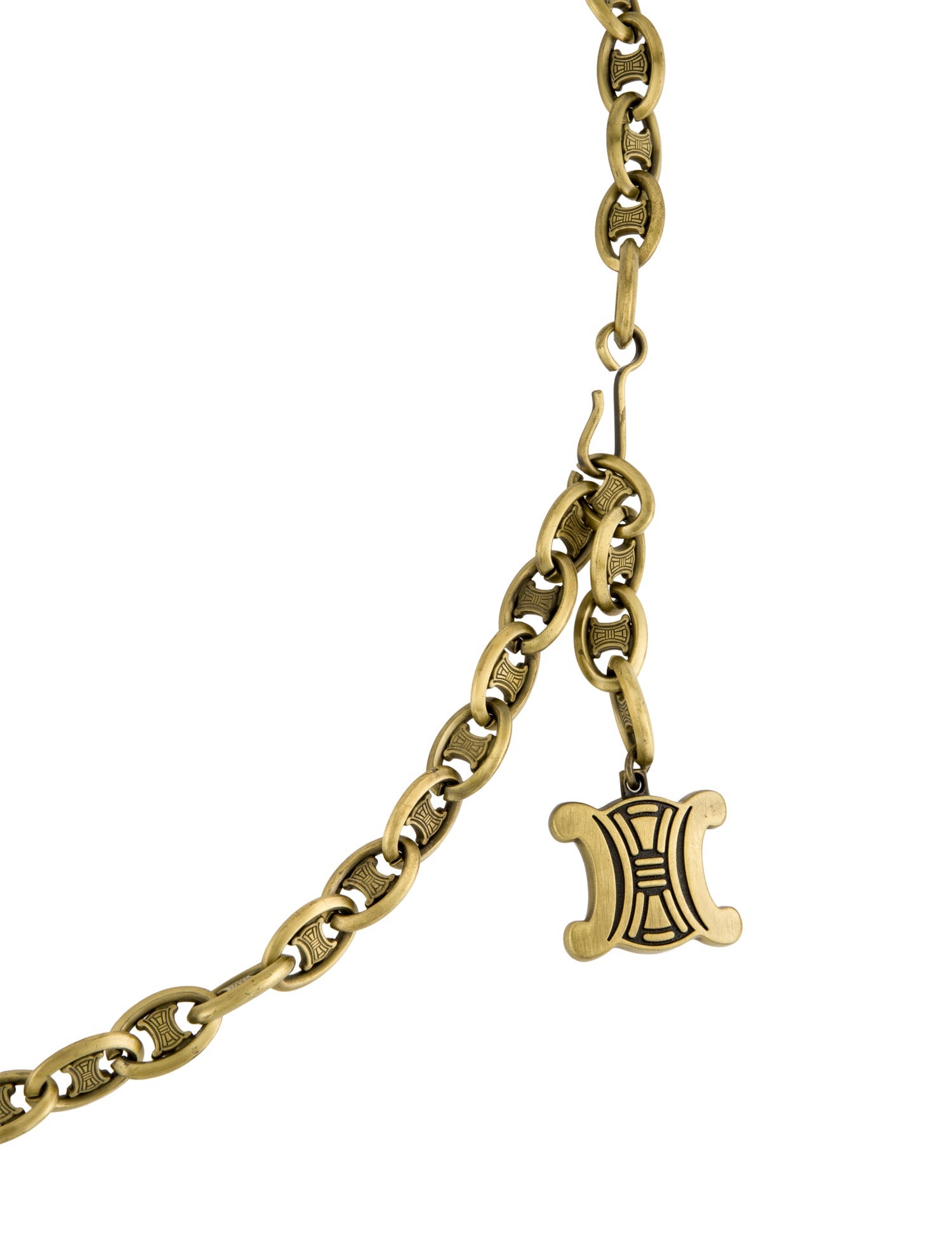 Celine Skinny Metal Waist Belt