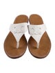 Celine Leather Flip Flops
