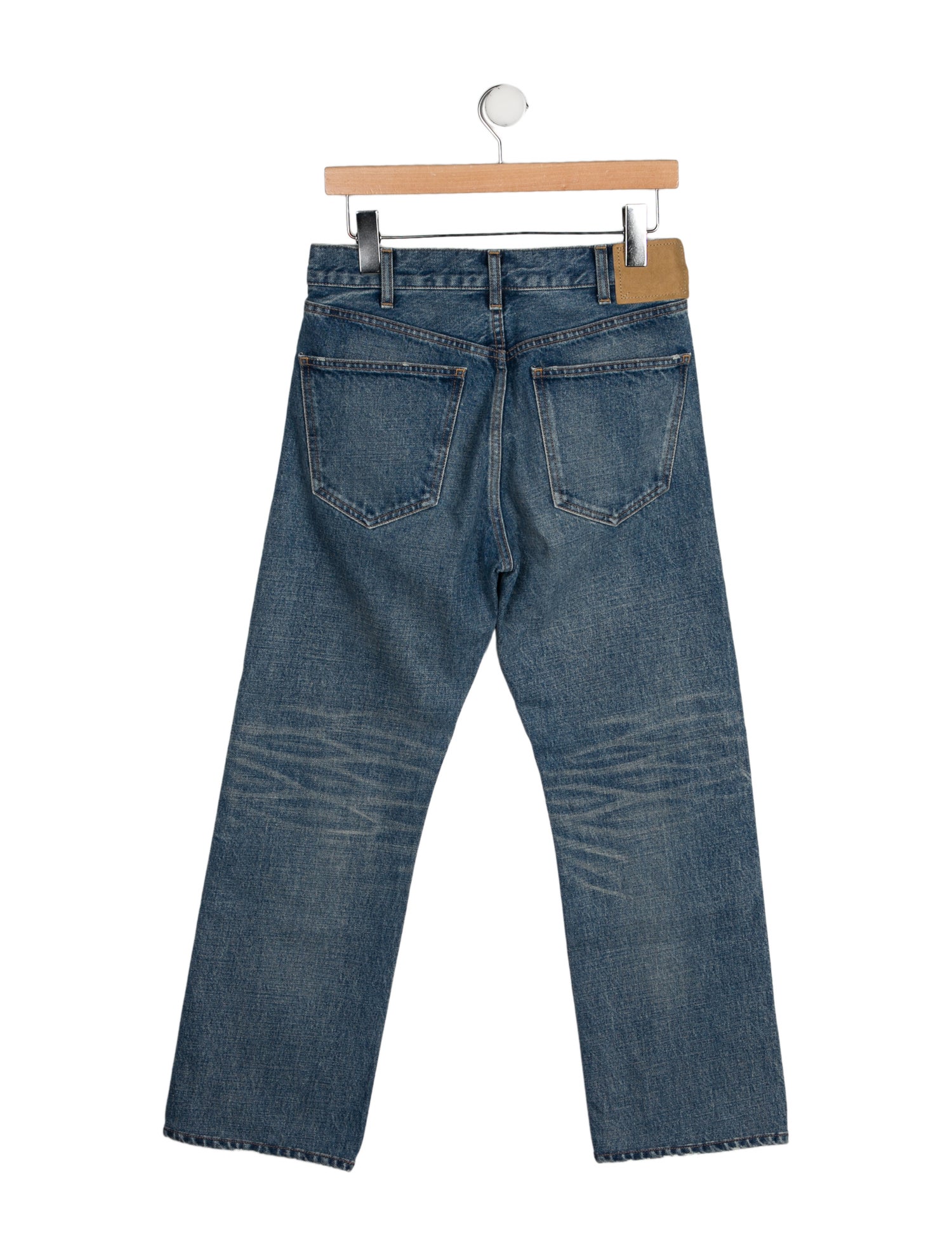 Celine High-Rise Straight Leg Jeans