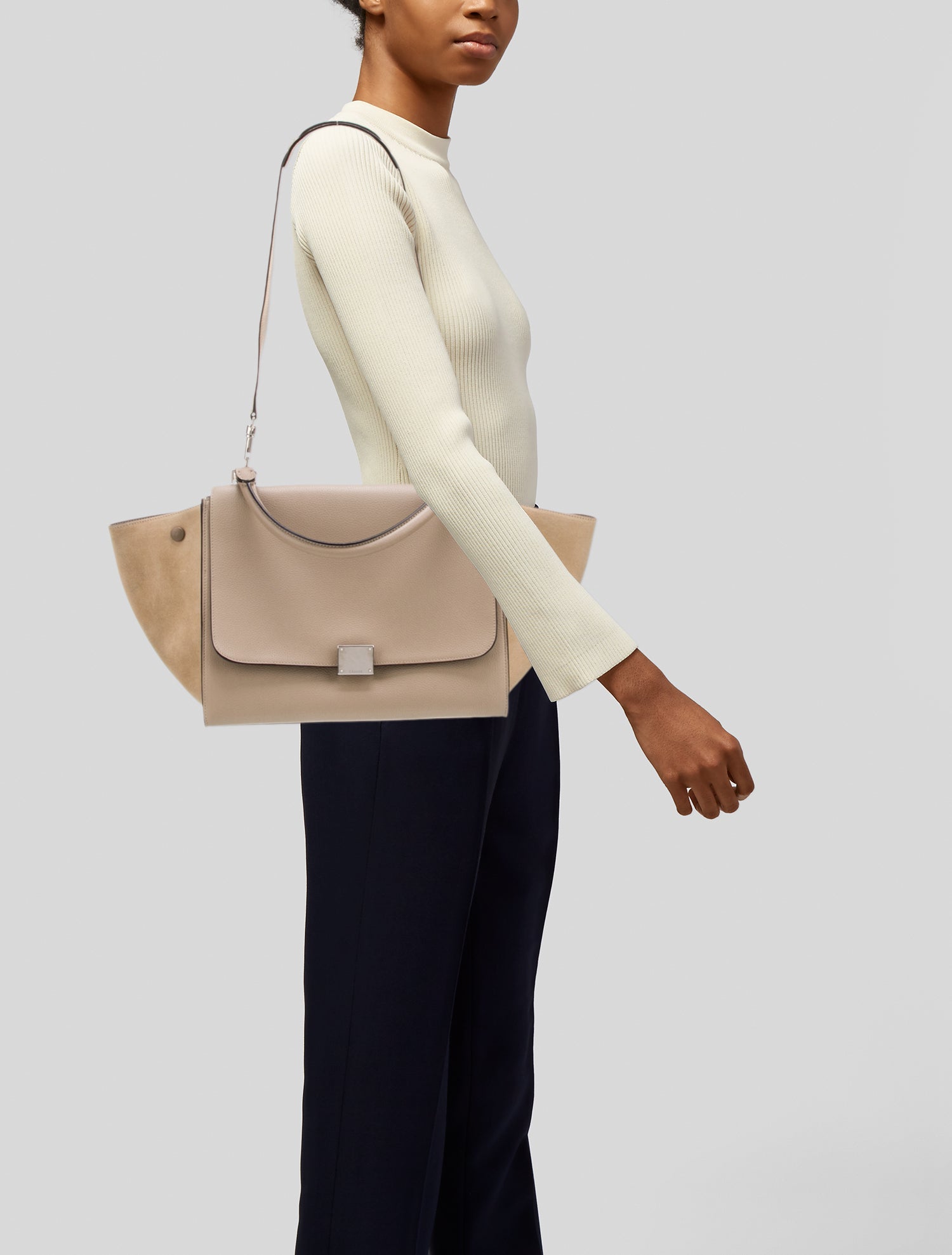 Celine Leather Trapeze Medium