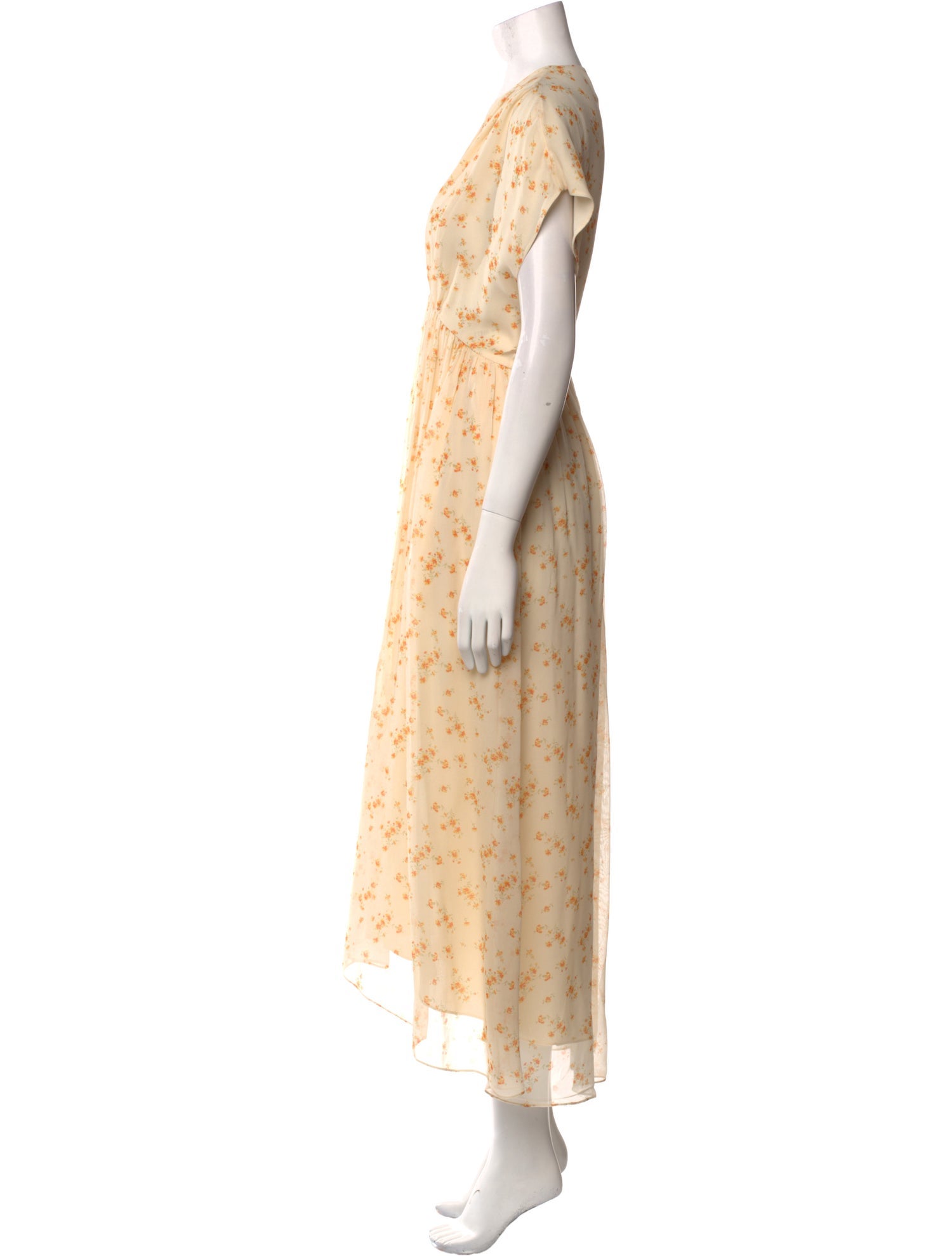 Celine Silk Long Dress