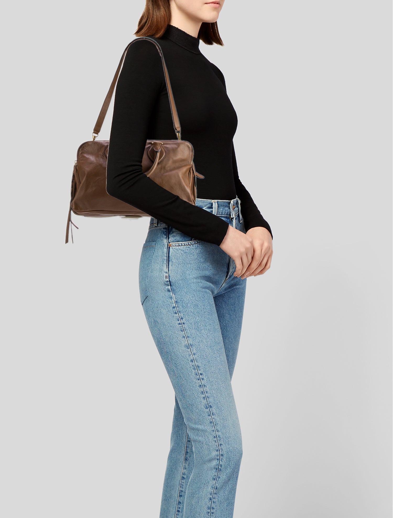 Celine Leather Triptyque