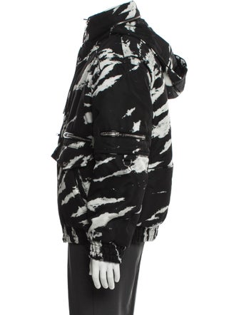 Celine 2022 Logo Tie Dye Parka