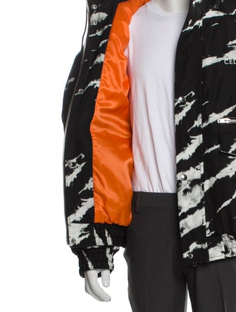 Celine 2022 Logo Tie Dye Parka