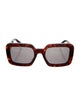 Celine Square Tinted Sunglasses
