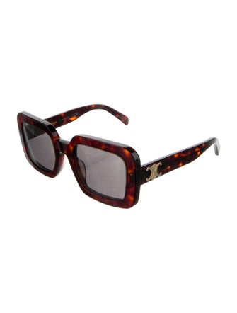 Celine Square Tinted Sunglasses