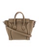 Celine Leather Luggage Nano