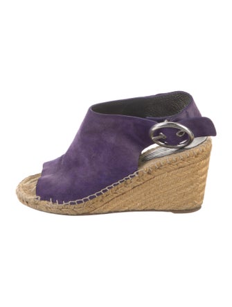 Celine Suede Espadrilles