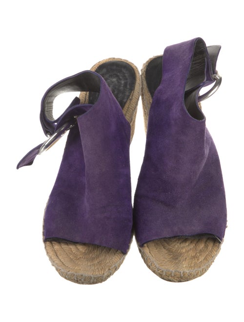 Celine Suede Espadrilles