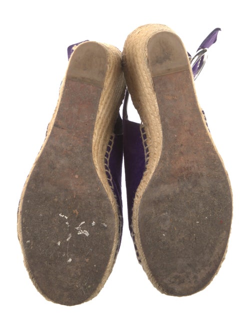 Celine Suede Espadrilles