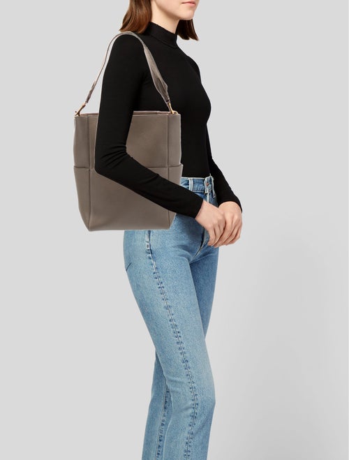 Celine Leather Seau Sangle Medium