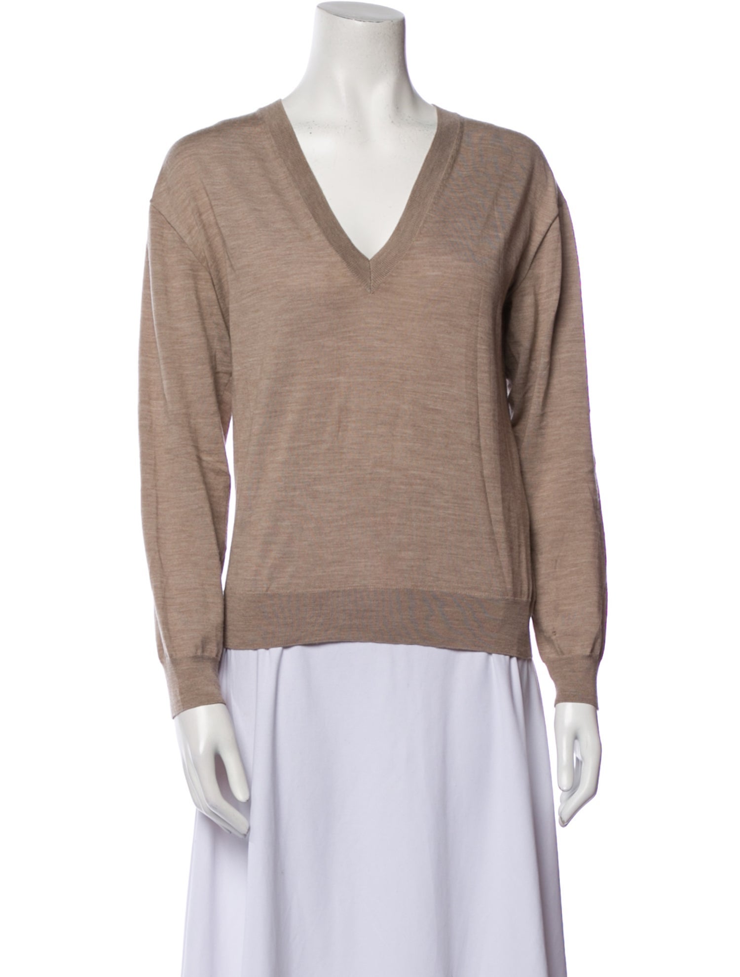 Celine Wool V-Neck Sweater