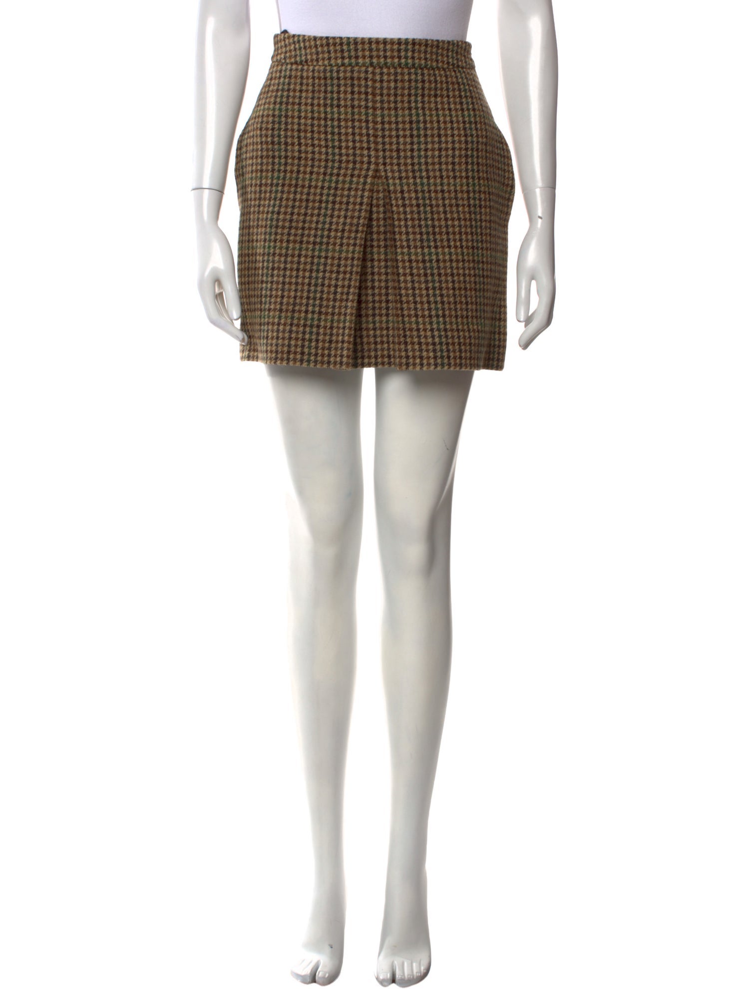 Celine Wool Mini Skirt