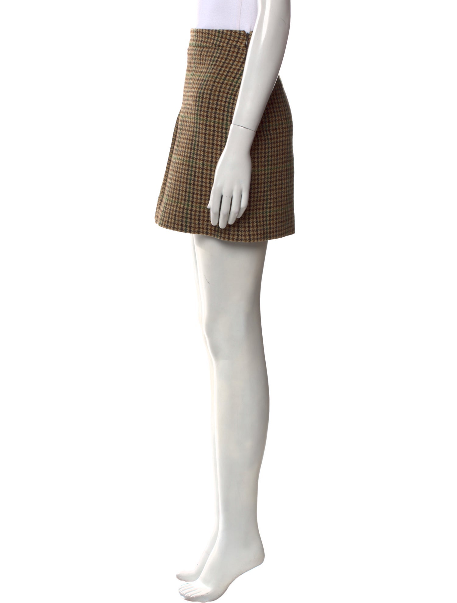 Celine Wool Mini Skirt