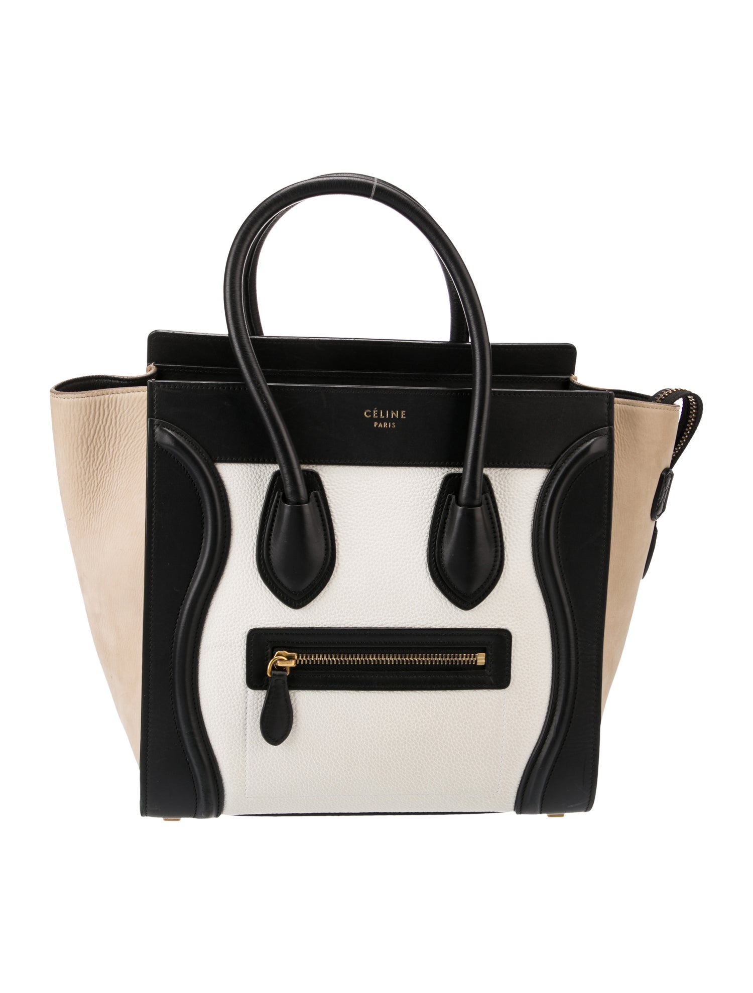 Celine Leather Luggage Micro
