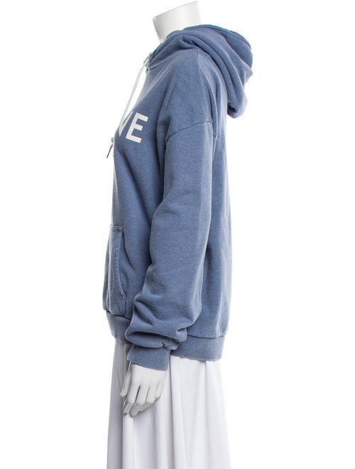 Celine Graphic Print Crew Neck Hoodie