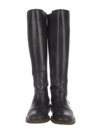 Celine Leather Riding Boots