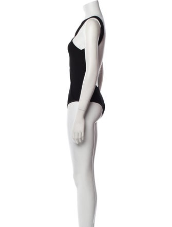 Celine V-Neck Sleeveless Bodysuit
