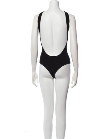 Celine V-Neck Sleeveless Bodysuit