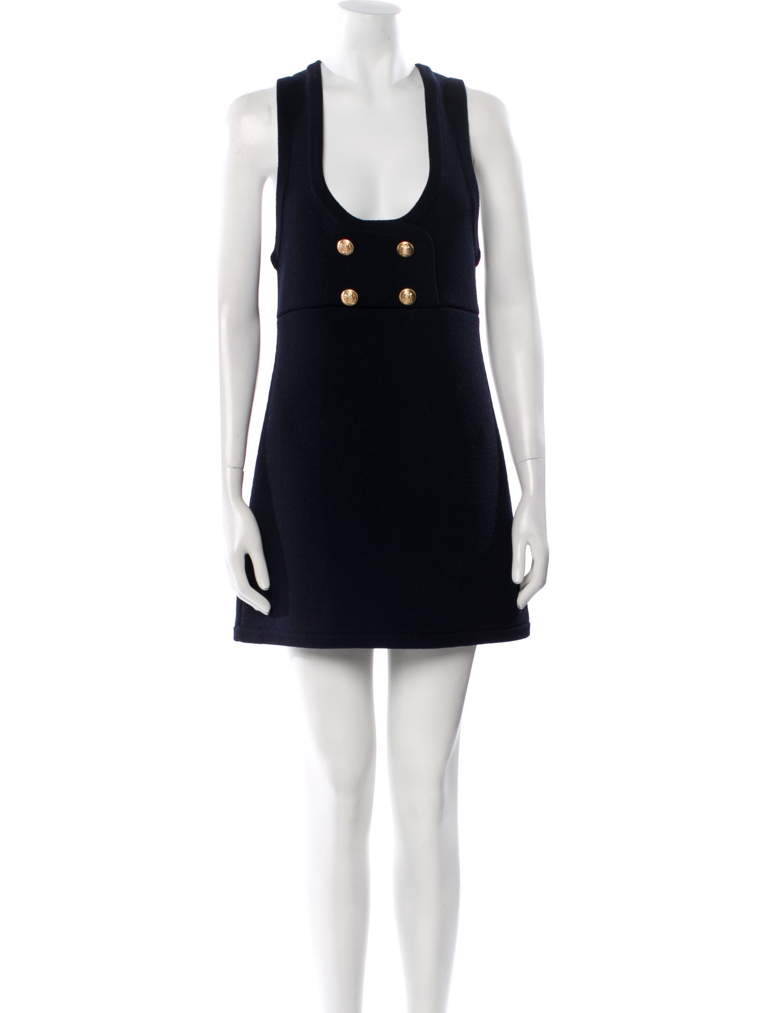 Celine Wool Mini Dress