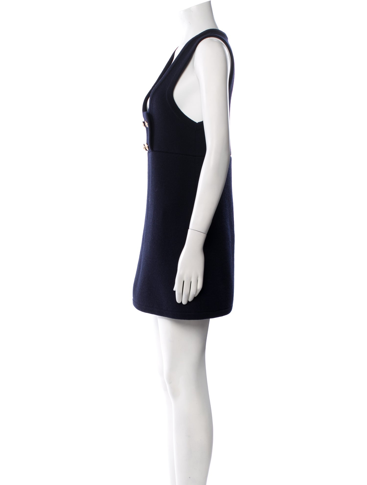 Celine Wool Mini Dress