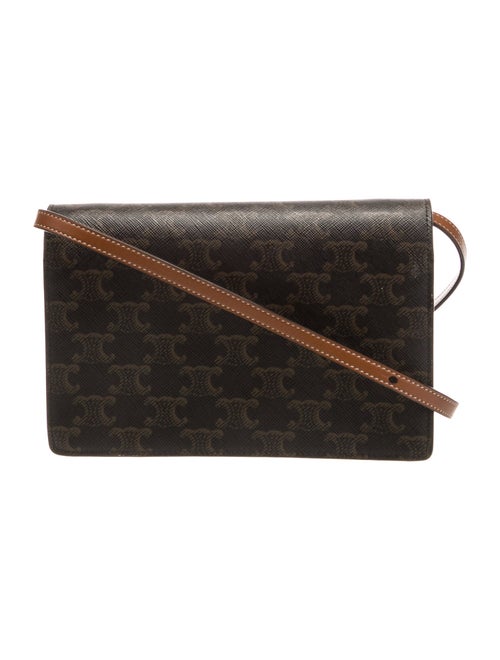 Celine Triomphe Wallet On Strap 2023