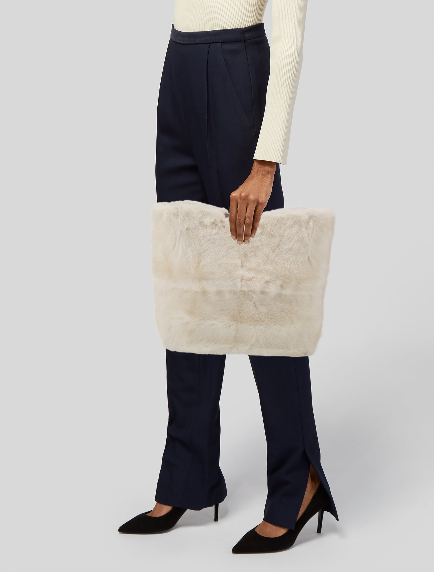 Celine Mink Foldover