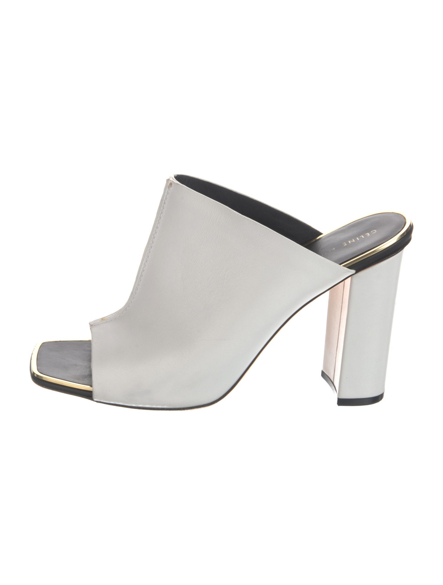 Celine Leather Slides