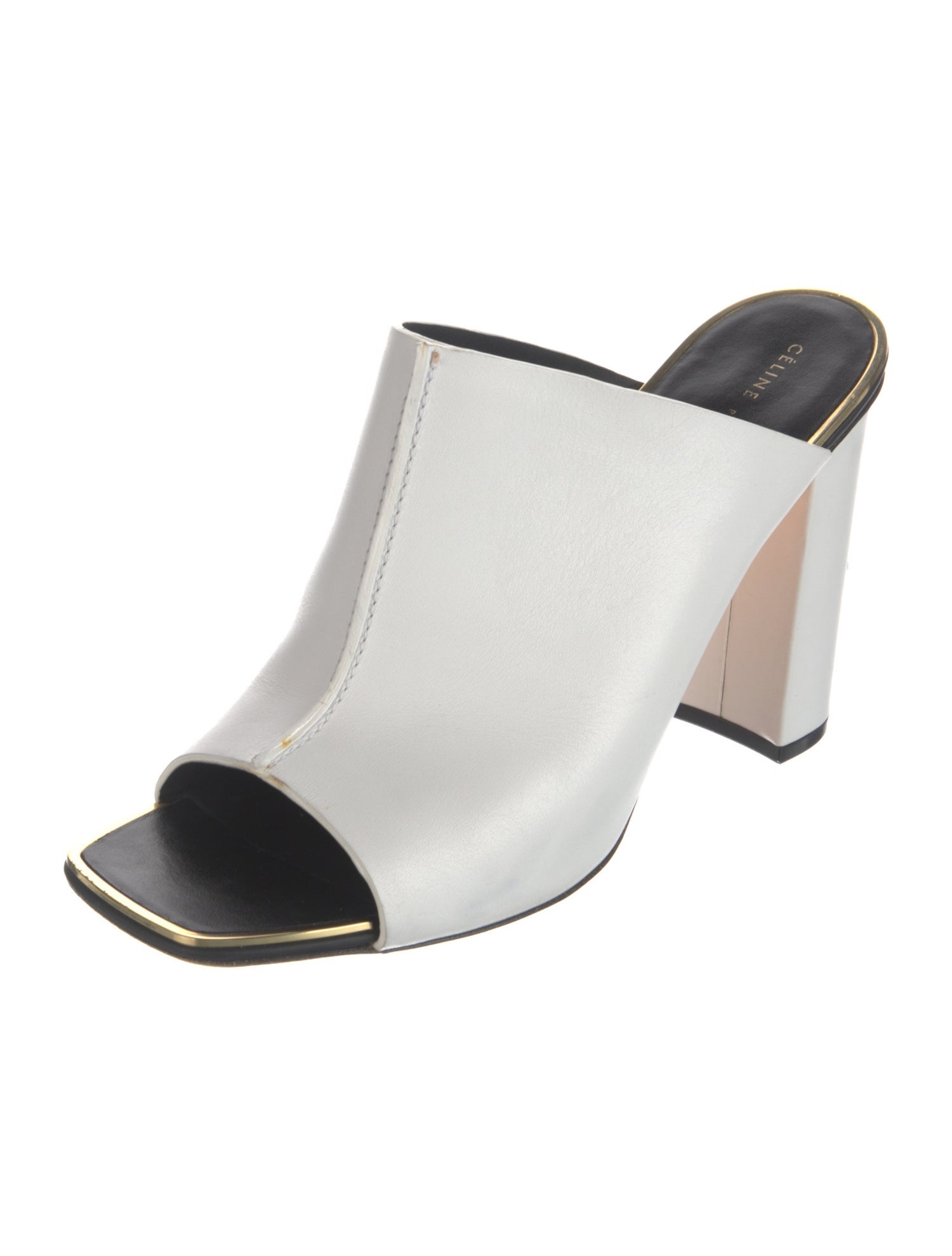 Celine Leather Slides