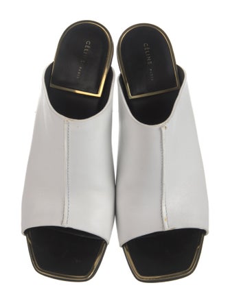 Celine Leather Slides