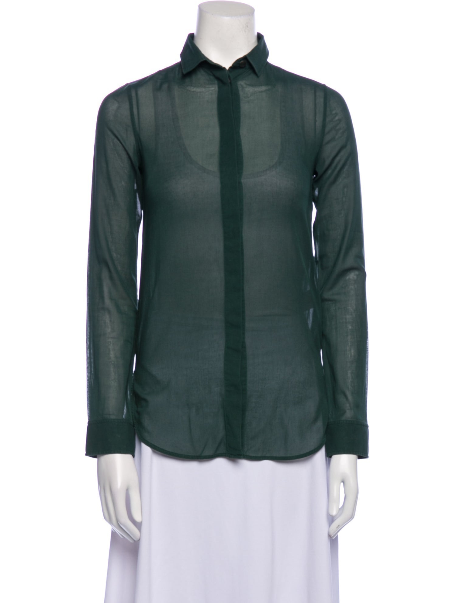 Celine Long Sleeve Button-Up Top