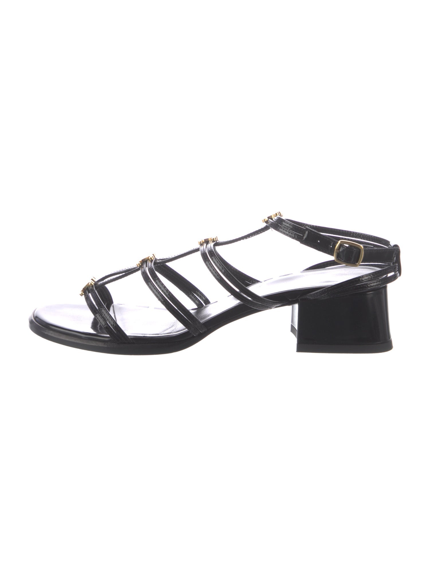 Celine Patent Leather Sandals