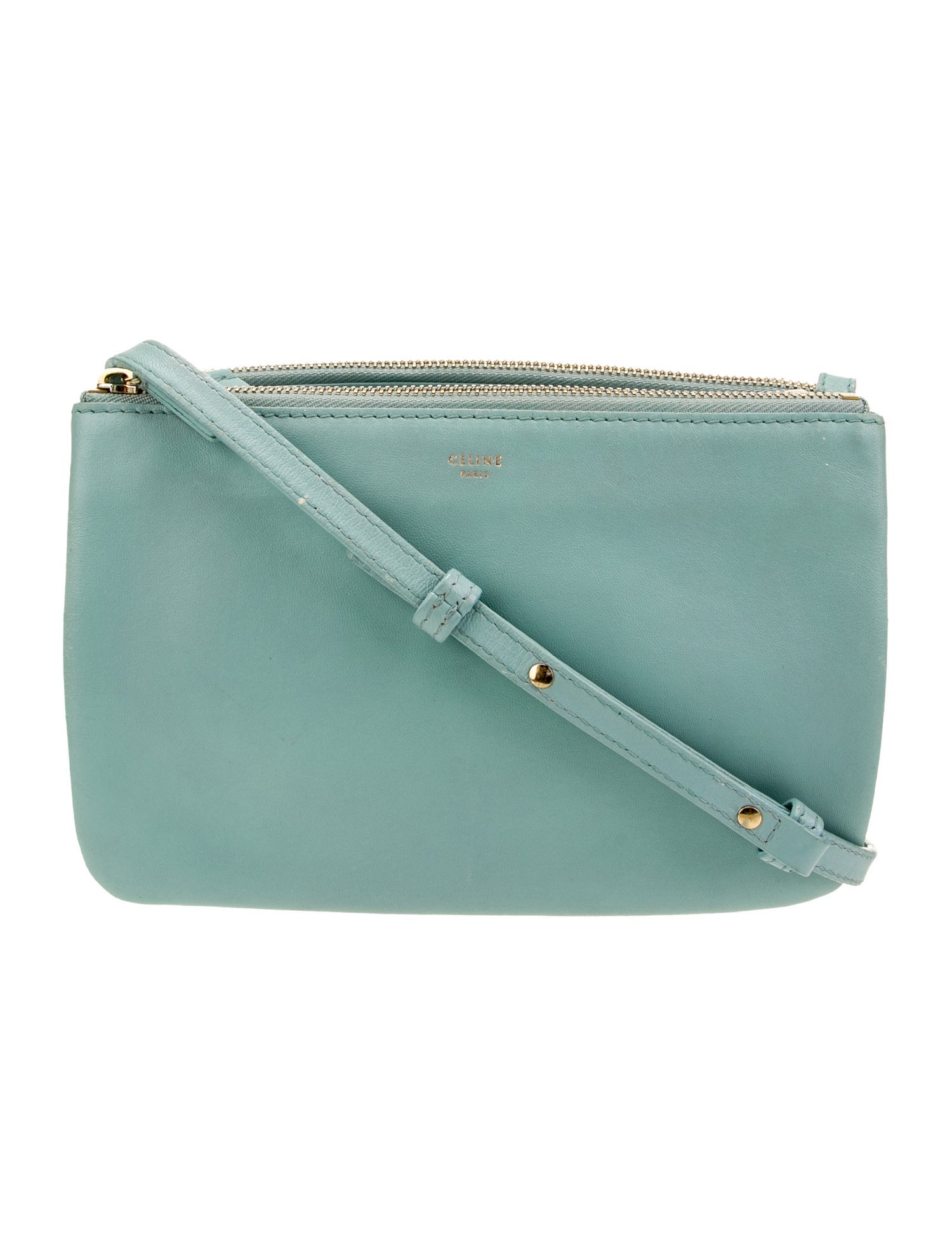 Celine Leather Shoulder Bag