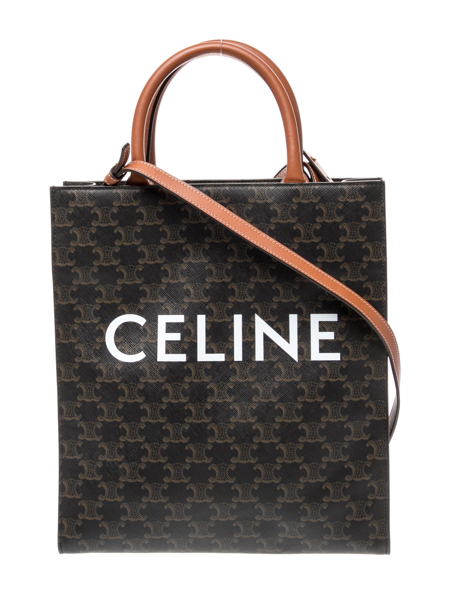 Celine Triomphe Vertical Cabas