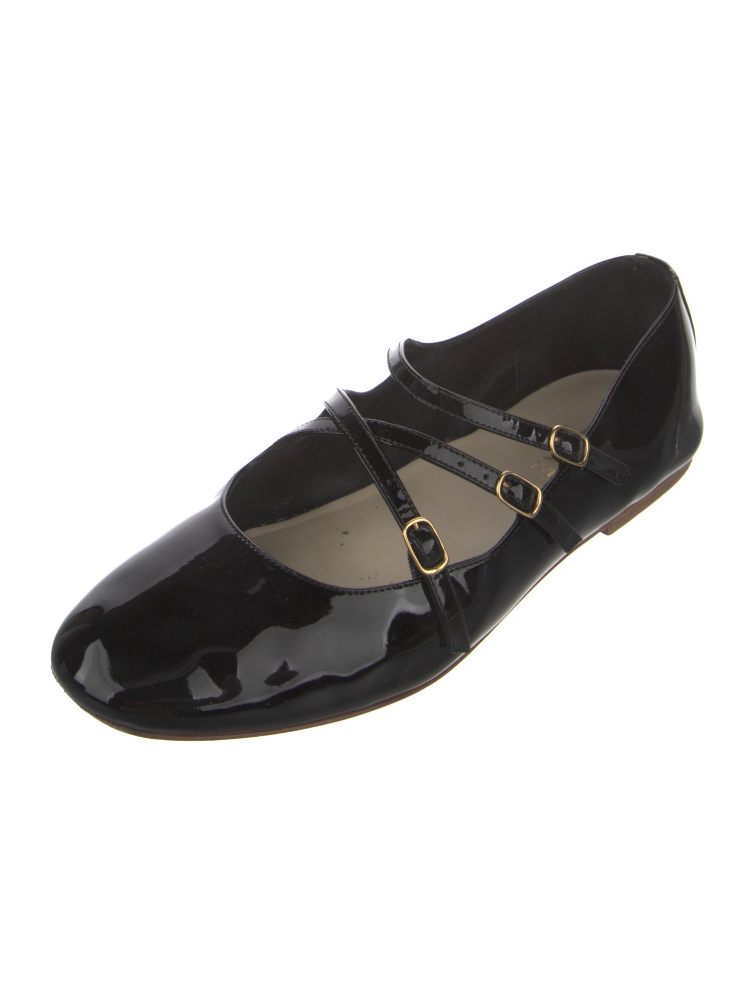 Celine Patent Leather Mary Jane Flats