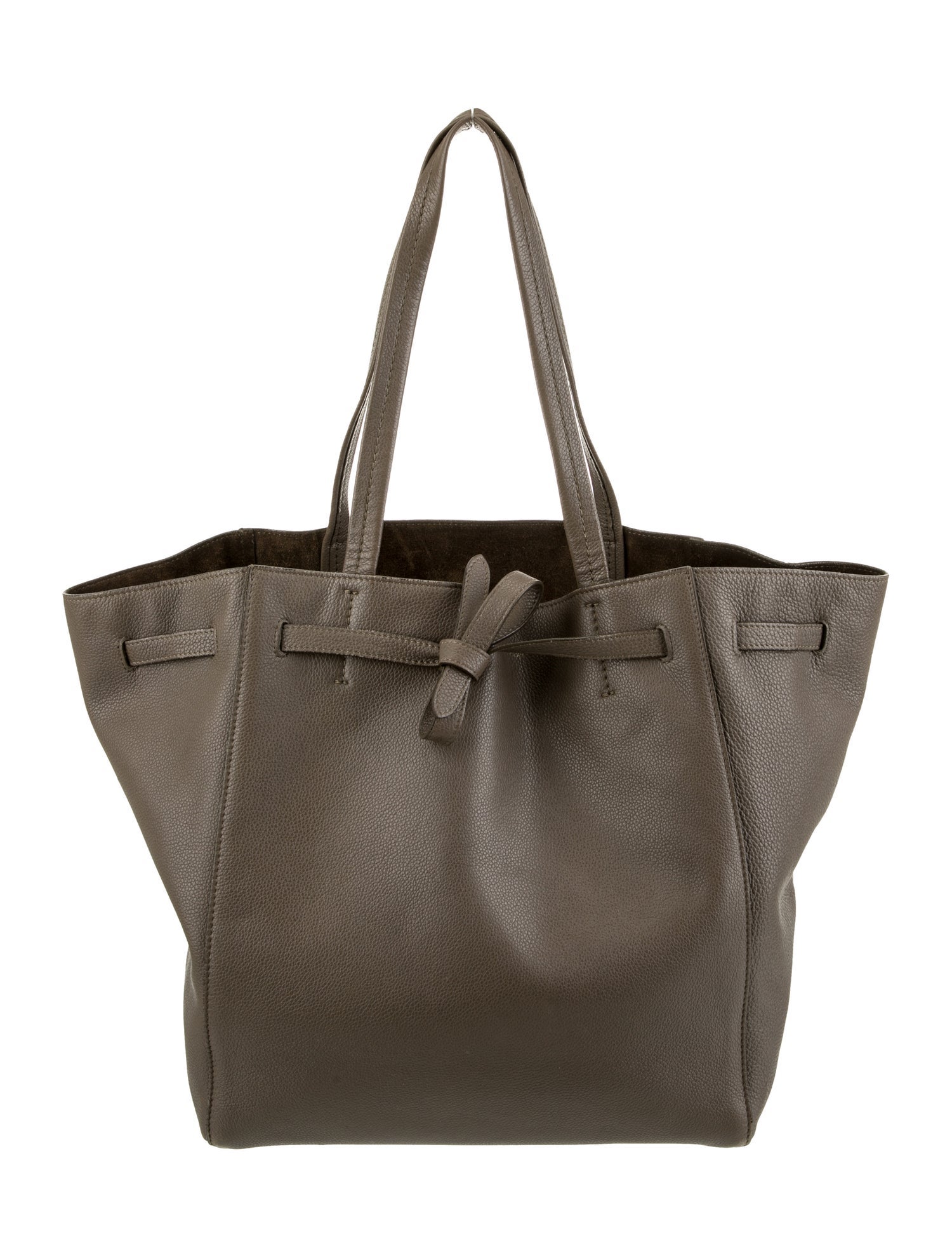 Celine Leather Cabas Phantom w/Belt