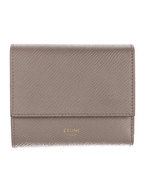Celine 2019 Leather Compact Wallet