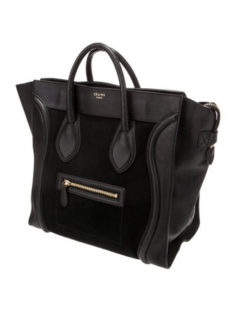 Celine Leather Luggage Mini