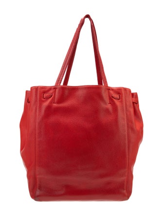 Celine Leather Cabas Phantom w/Belt Medium