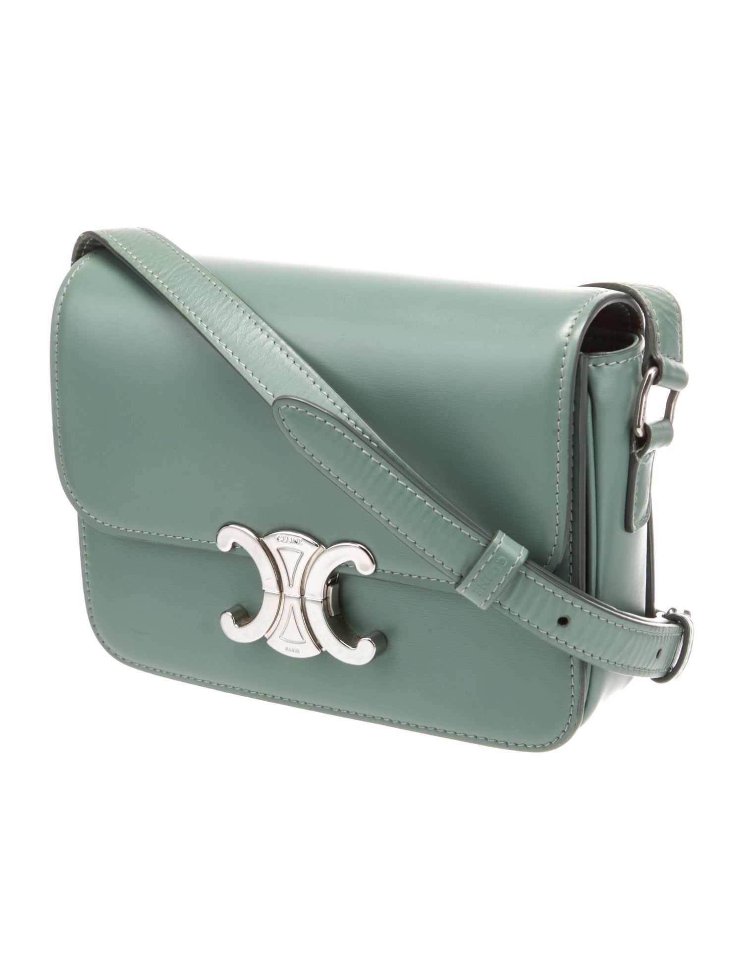 Celine Leather Triomphe Teen