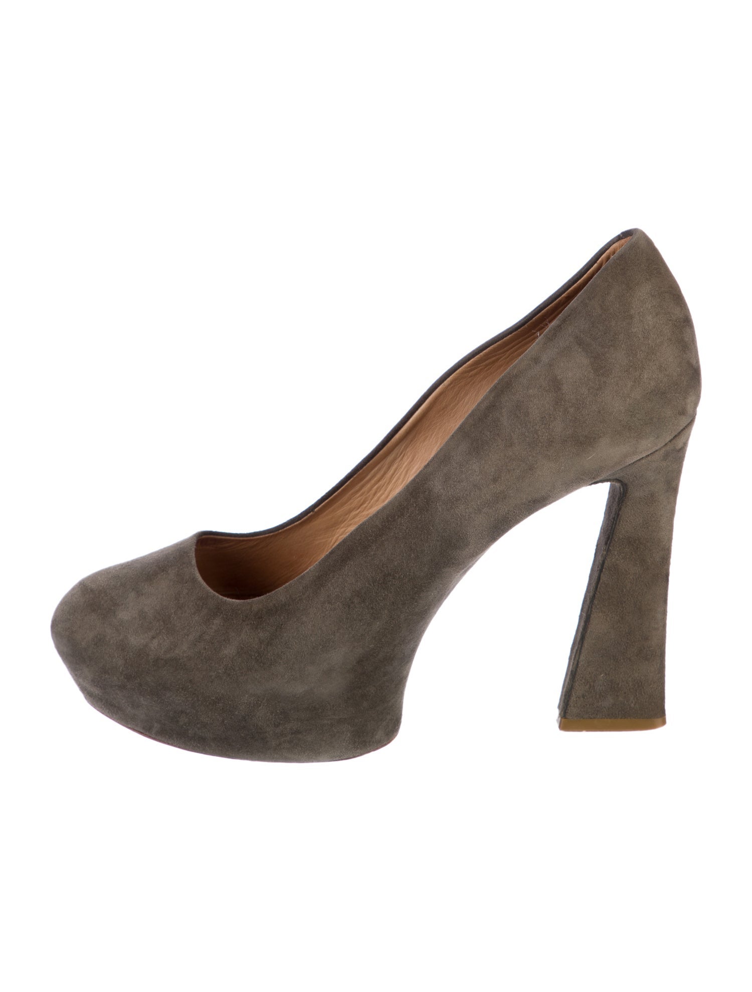 Celine Suede Pumps