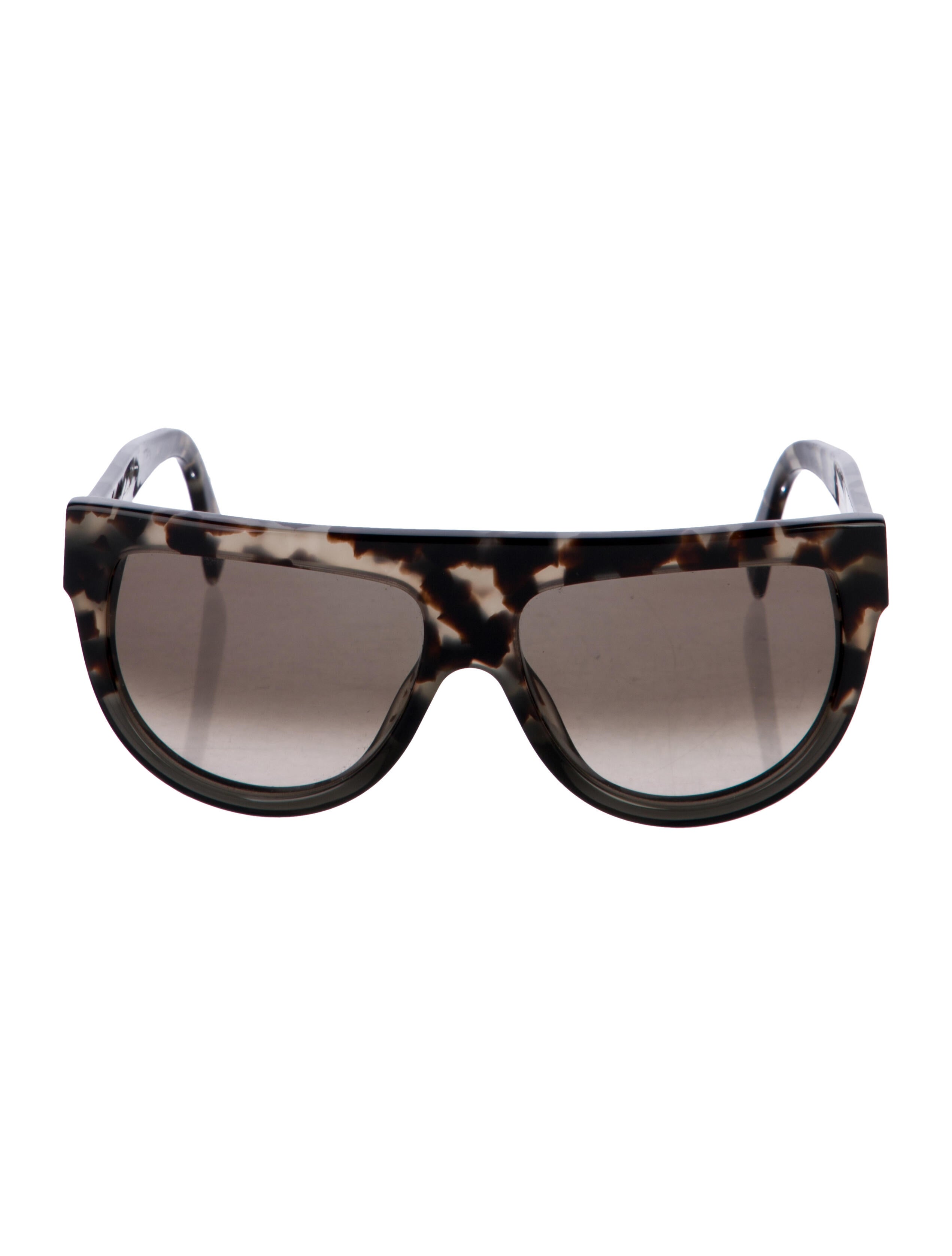 Celine Shield Gradient Sunglasses