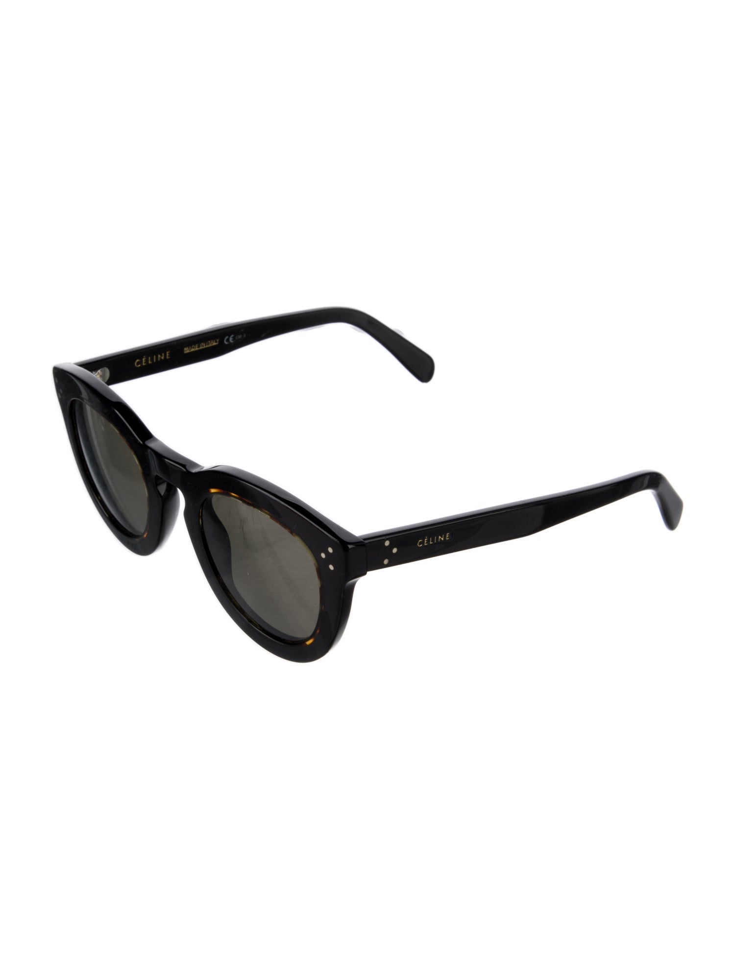 Celine Round Tinted Sunglasses